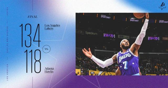 爱游戏平台体验-37次助攻射落老鹰 角色球员齐爆发助湖人延续连胜